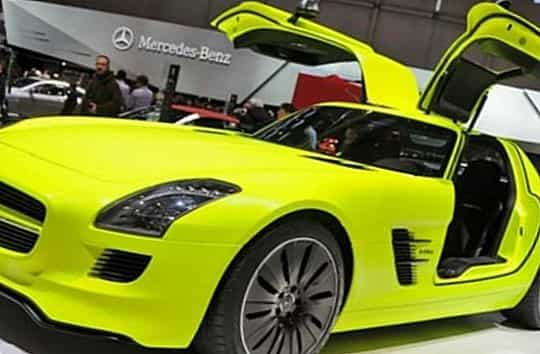 Mercedes-Benz SLS Electric Gullwing E-Cell – $1 млн.