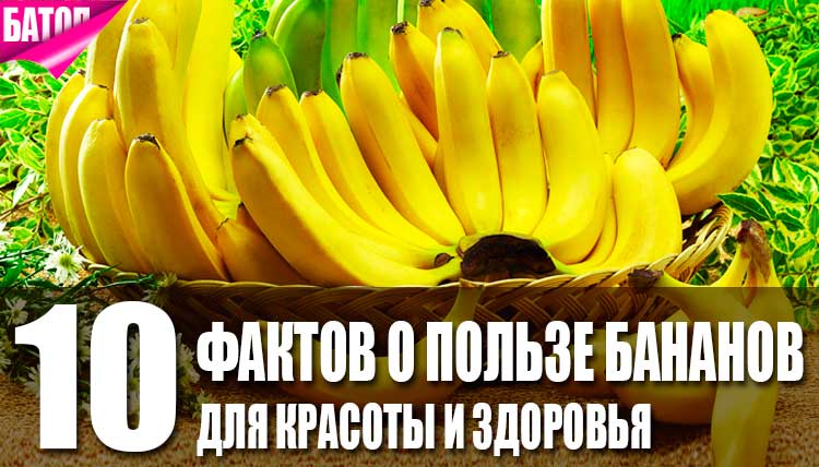 факты о пользе бананов