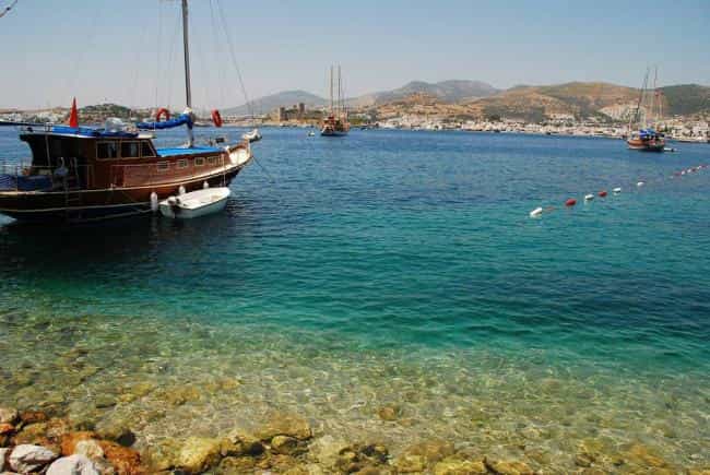Руины в Эгейском море