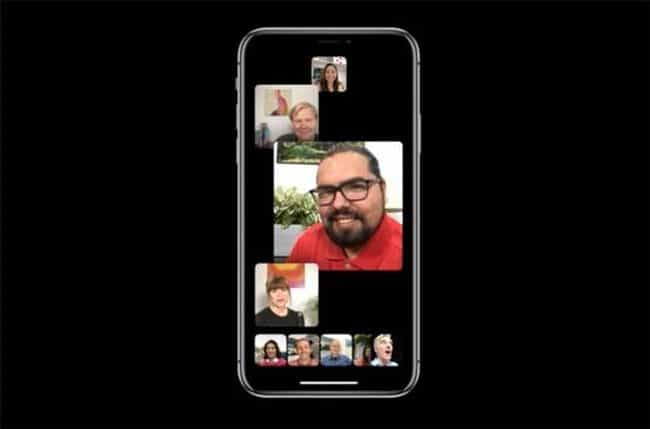 Вступить в группу FaceTime и звонить