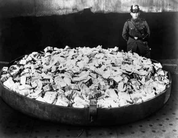 Гиперинфляция во время войны 1930-х
