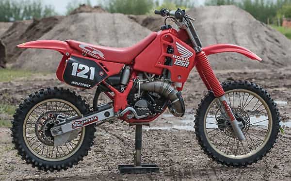 Honda CR125 1989 года