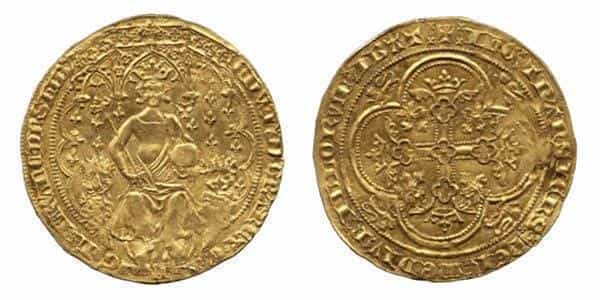 Edward III Florin 1343 года (Флорин Эдуарда ІІІ)