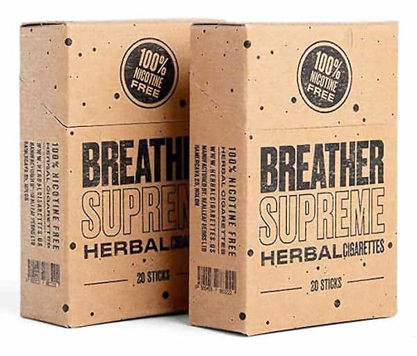 Breather Supreme - травяные сигареты без табака и никотина