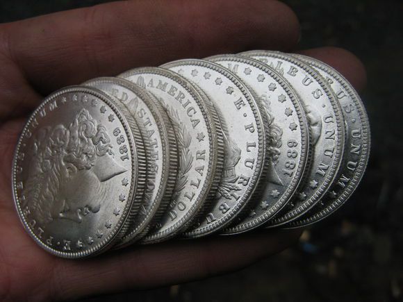 Фальшивые Моргановские доллары, изготавливающиеся в Китае
