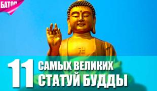 Самые великие статуи Будды