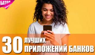 Топ приложений банков