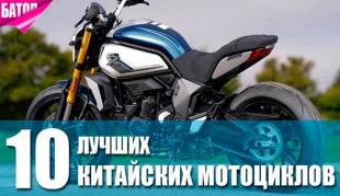 Топ-10 лучших китайских мотоциклов