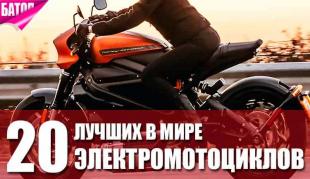 Лучшие электромотоциклы: самые мощные и экономичные