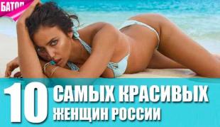 самые красивые женщины россии