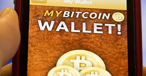 Bitcoin wallet on smartphone