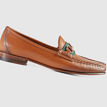 Gucci Horsebit Leather Loafers